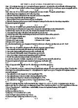 Đề thi và đáp án học sinh giỏi Thái Bình năm 2016